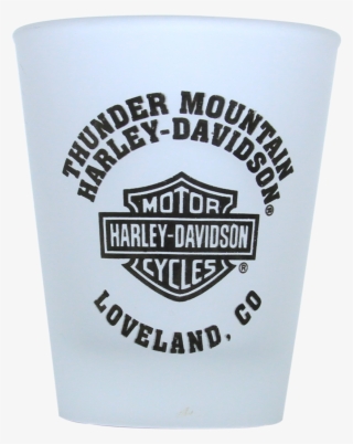 Frosted Shot Glass - Harley Davidson