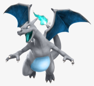 Mega Charizard X - Mega Charizard X 3d