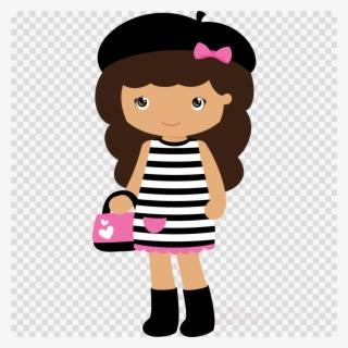 Menina Paris Png Clipart Clip Art - Menina Paris Desenho