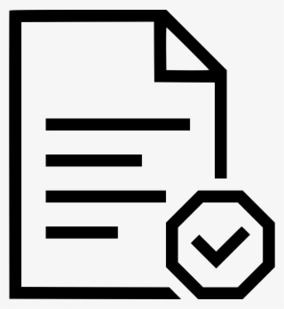 Png File - Paper With Check Mark