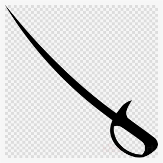 Cavalry Sword Png Clipart Sabre Sword Clip Art - Cavalry Saber Clip Art