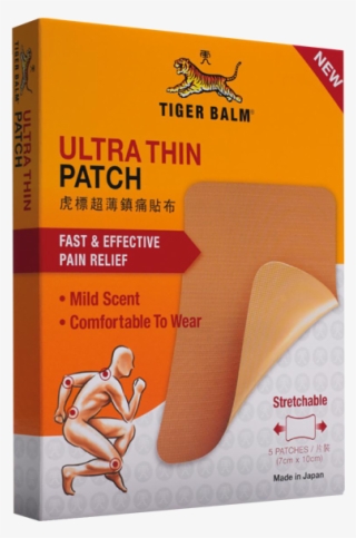 Tiger Balm Ultra Thin Patch