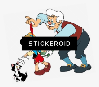 Pinocchio Gepetto And Figaro - Pinocchio