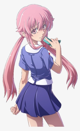 Yuno Gasai - Mirai Nikki Png Yuno