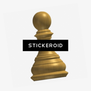 Wooden Chess Pawn - Duke Nukem