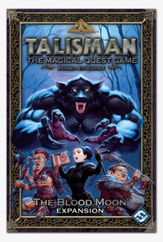 Talisman The Blood Moon - Blood Moon Art Horror