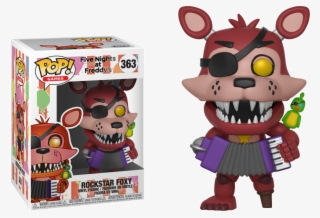 Pop Figure Five Nights At Freddy's Rockstar Foxy Pizza - Rockstar Foxy Funko Pop