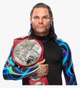 Jeff Hardy Png High-quality Image - Wwe Jeff Hardy Intercontinental Champion