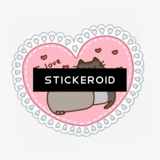 Стикер Pusheen - Love You Cartoon Cats