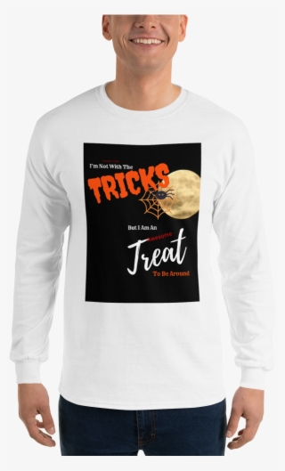Halloween Full Moon Long Sleeve T-shirt - Long-sleeved T-shirt
