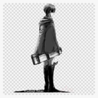 Standing Clipart Levi Attack On Titan Eren Yeager - Clip Art