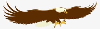 Bald Eagle Computer Icons Download Golden Eagle - Bald Eagle Flying Clip Art
