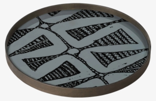 Dark Bohemian Glass Tray By Notre Monde - Notre Monde Bohemian Glass Tray