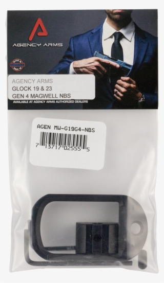 Agency Arms Mw G19g4 Nbs Magwell Compatible With Glock - Agency Arms Glock 43