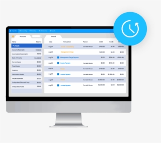 Transaction History Icon Png - Computer Monitor