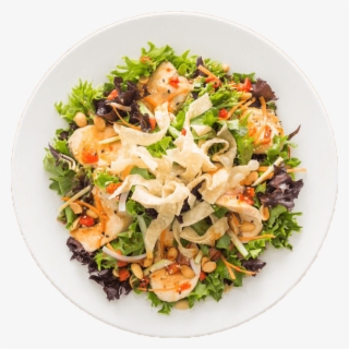 Thai Peanut Roasted Chicken, Sesame Seeds, Asian-style - Nộm