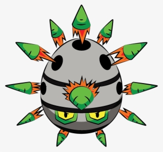 Pokemon Shiny-ferroseed Is A Fictional Character Of - Pokémon