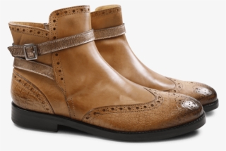 Ankle Boots Amelie 11 Light Rose Strap Aztek Rose Gold - Melvin Hamilton Amelie 11 Mid Boots