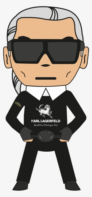 Karl Lagerfeld Icon Illustration