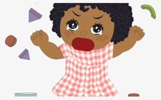 Vector Freeuse Library Angry Child Clipart - Crianças Chorando Png