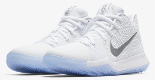 Nike Kyrie 3 'chrome' Gs - Nike Kyrie - Grade School Shoes White Size 38,5