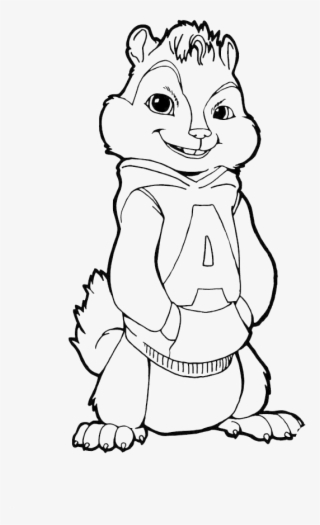 Alvin And The Chipmunks Cool Coloring Page, Printable - Alvin And The Chipmunks Drawings