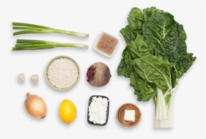 Beet & Barley Risotto With Swiss Chard & Goat Cheese - Beetroot