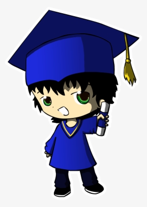 Graduates Silhouette At Getdrawings - Anime Graduation Boy