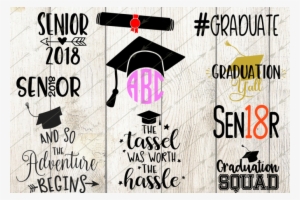 2018 Graduation Svg Bundle, Graduation Clip Art, Graduation - Graduations Bundles 2018