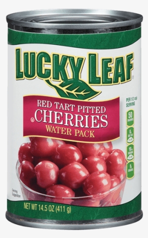 Red Tart Pitted Cherries - Lucky Leaf Cherries, Red Tart Pitted - 14.5 Oz