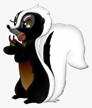 Download - Flower The Skunk Clipart