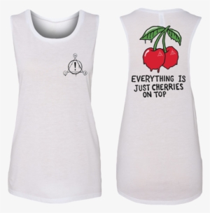 Ladies Cherries Sleeveless - Panic At The Disco Pray For The Wicked Tour Merch
