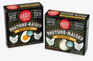 And Now It's A Difference You Can Enjoy On The Run, - Pasture Raised Hard Boiled Eggs