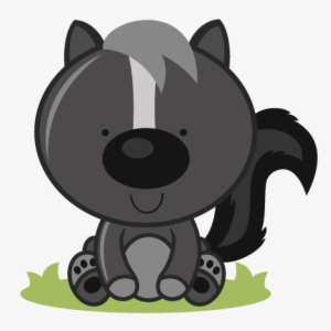 Image Transparent Baby Skunk Clipart - Woodsy Animals Clipart Skunk