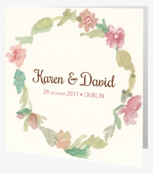 Watercolour Wreath 3d - Wreath Clipart Watercolor