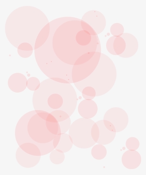 Love Dots Cute Colorful Png Background Stickers Pink - Circle