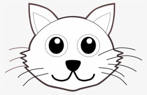 Cat Face For Coloring