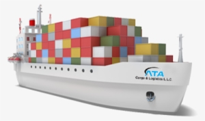 Container Ship Clipart Png