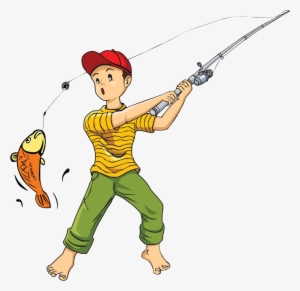 Fishing Rod Cartoon Clip Art - Catch Cartoon Png