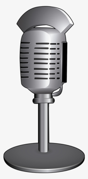 Vector Graphics - Microfono De Radio Png