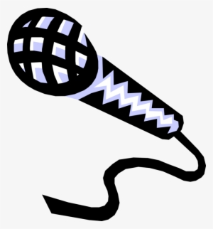 Vector Illustration Of Sound Recording Microphone - Microphone