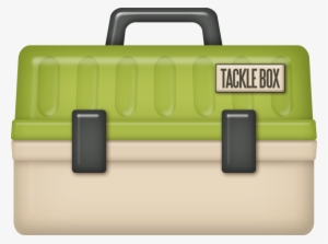 Fisherman Clipart Tackle Box - Briefcase