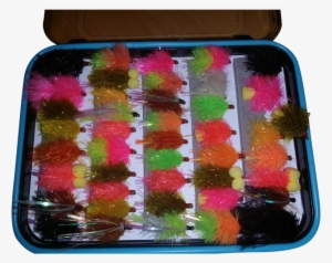 Sold Out Boxed Blobs Fly Set X 50pcs - Fishing