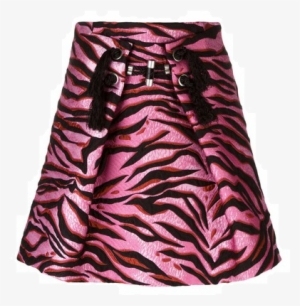 'tiger Stripes' Skirt - Kenzo Tiger Stripes Skirt Women Clothing