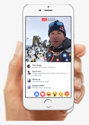 Facebook Live Iphone X