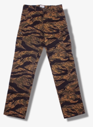 Click For Additional Images - Stan Ray Four Pocket Military Jacket - Tiger Stripe