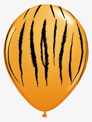 Balloon Printed 11" - Tiger Latex Balloon