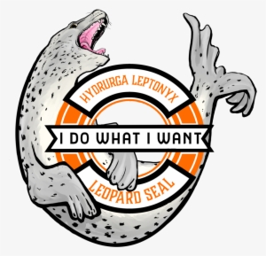 Leopard Seal Sticker Design