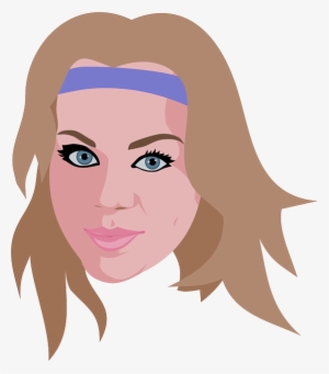 Beauty, Cheerleader, Girl, Woman - Cartoon Pictures Of Headband
