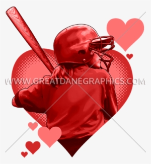 Softball Hearts - Heart